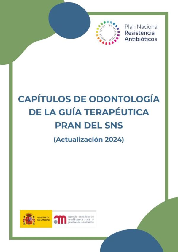 Capítulos de odontología de la Guía Terapéutica PRAN del SNS