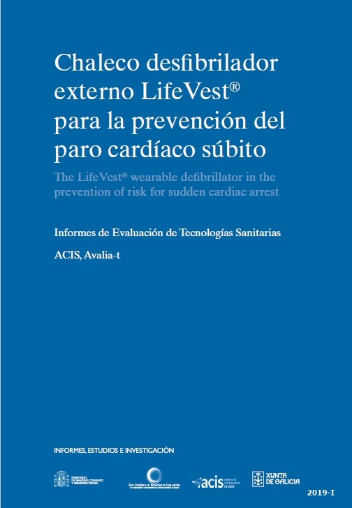 Chaleco desfibrilador LifeVest para la prevención del paro cardíaco súbito