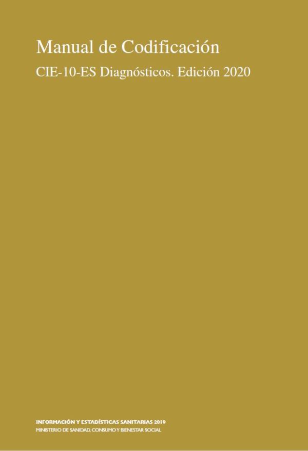 Manual de codificación CIE-10-ES