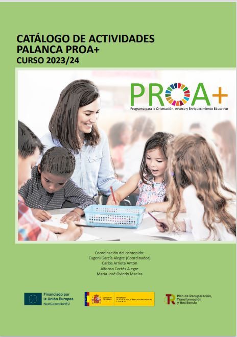 Catálogo de a ctividades palanca PROA+