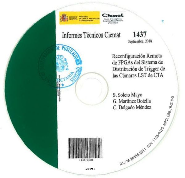 Reconfiguración remota de FPGAs del sistema de distribución de Trigger de las cámaras LST de CTA