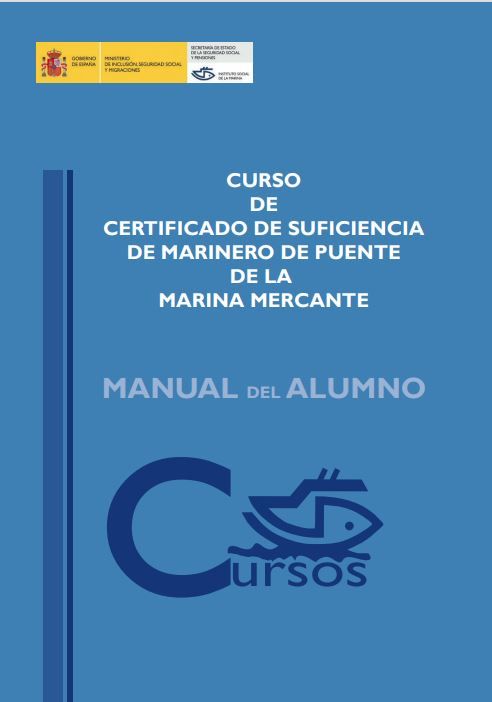 Curso de certificado de suficiencia de marinero de puente de la marina mercante