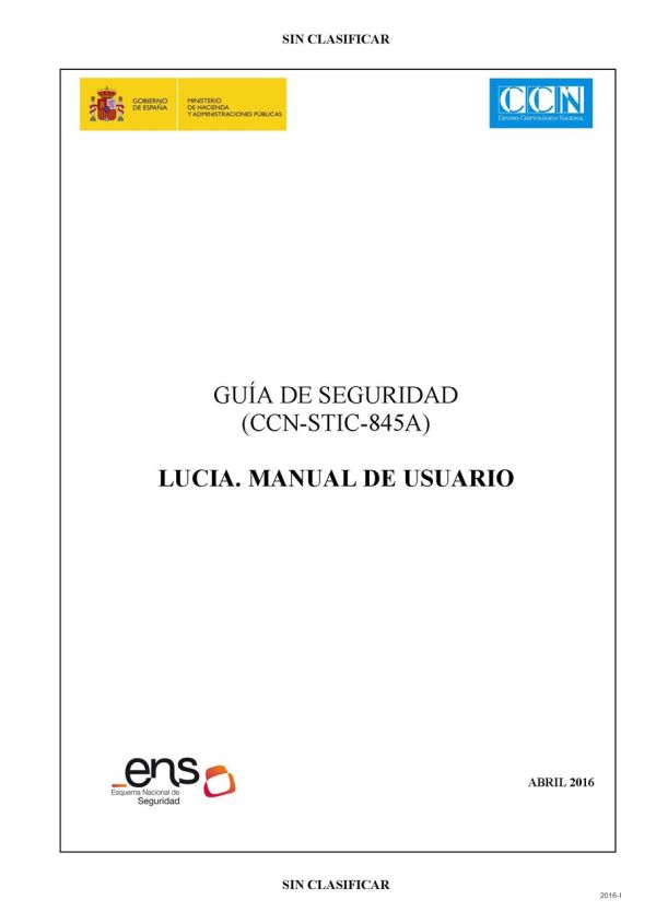 LUCIA. Manual de usuario