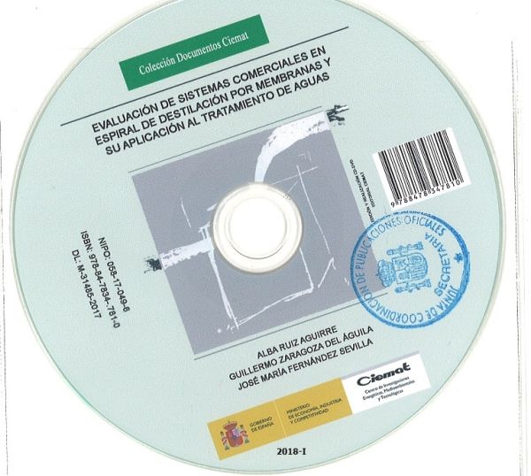 Evaluación de sistemas comerciales en espiral de destilación por membranas y su aplicación al tratamiento de aguas