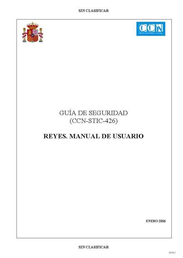 REYES. Manual de usuario
