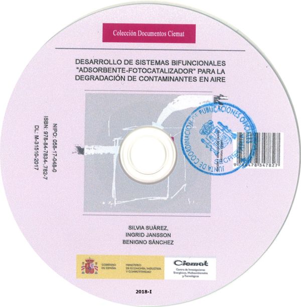 Desarrollo de sistemas bifuncionales “adsorbente-fotocatalizador” para la degradación de contaminantes en aire