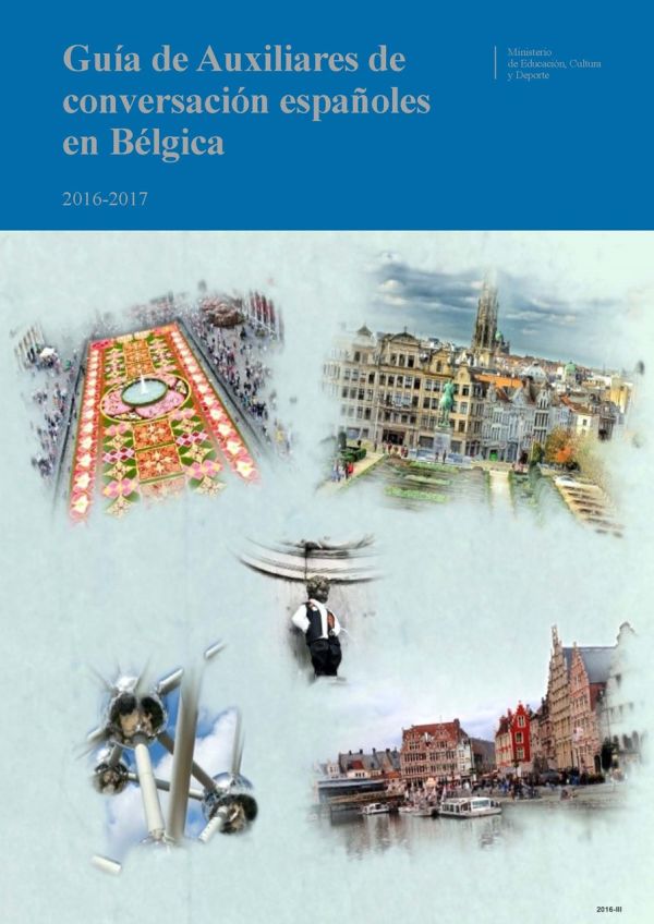 Guía de auxiliares de conversación españoles en Bélgica 2016-2017