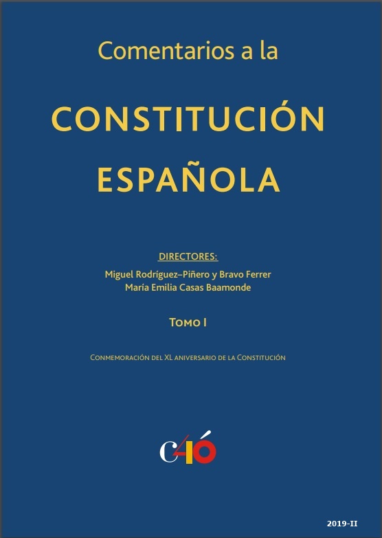 Comentarios a la Constitución española. XL aniversario