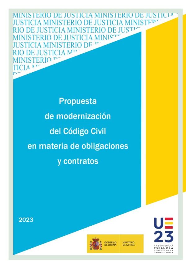 Propuesta de modernización del Código Civil en materia de obligaciones y contratos