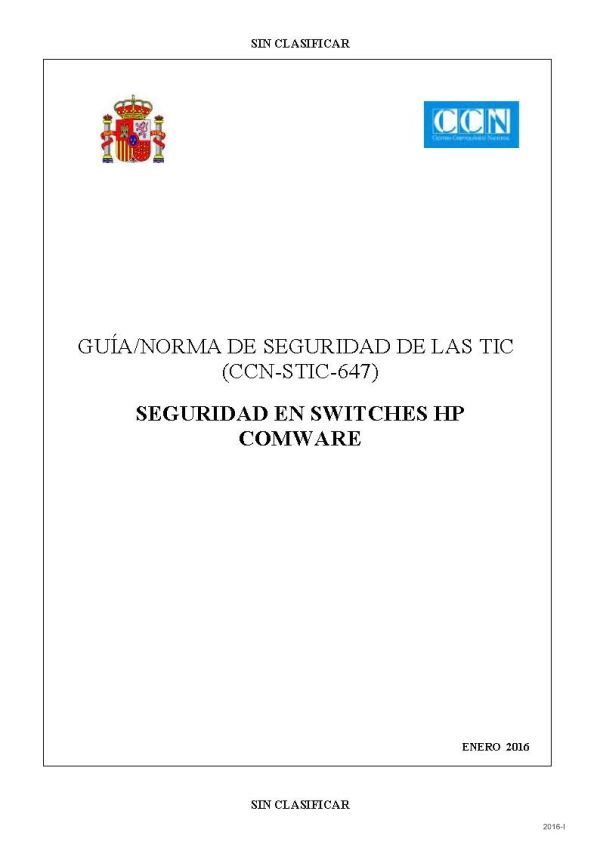 Seguridad en switches HP Comware