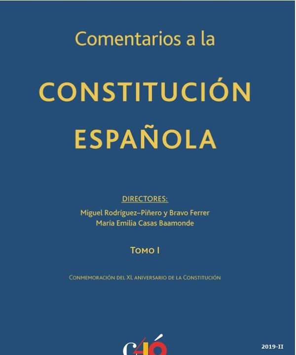 Comentarios a la Constitución española. XL aniversario
