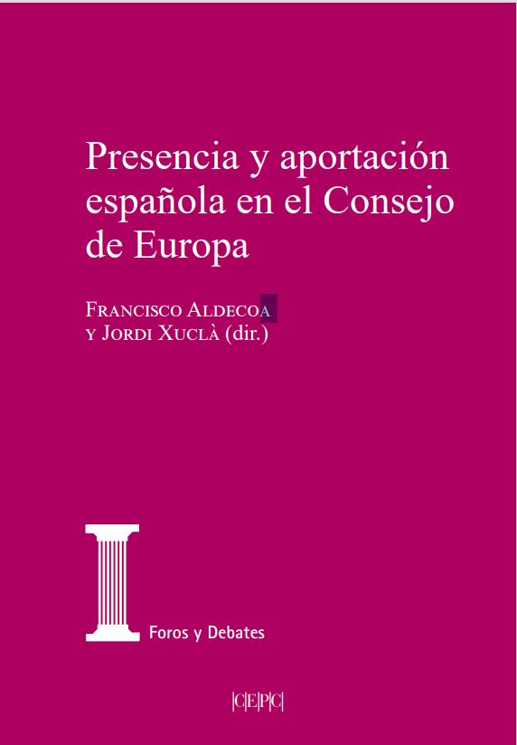 Presencia y aportación española en el Consejo de Europa