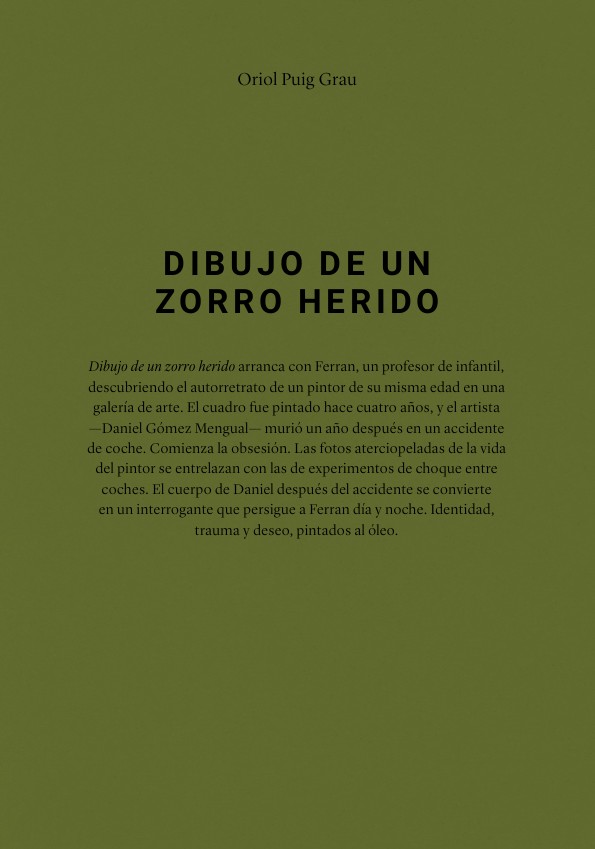 Dibujo de un zorro herido