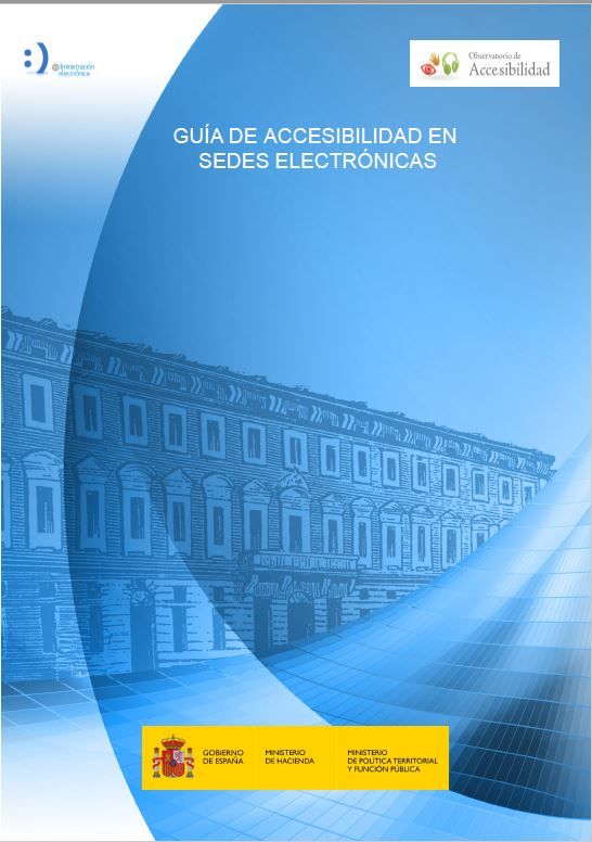 Guía de accesibilidad en sedes electrónicas