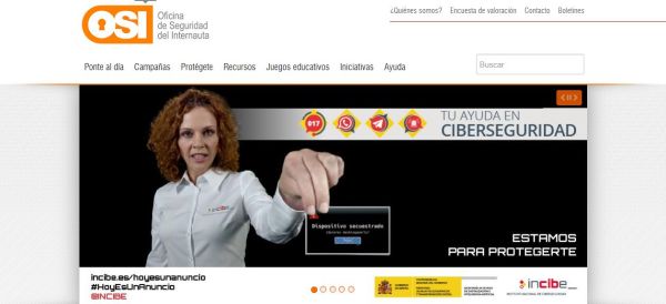 OSI Oficina de Seguridad del Internauta