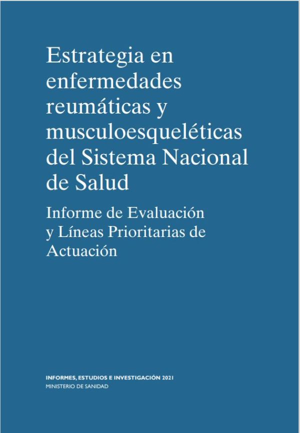 Estrategia de enfermedades reumáticas y musculoesqueléticas