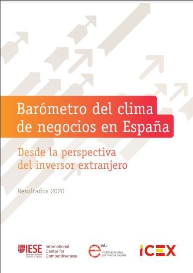 Barómetro del clima de negocios en España