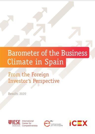 Barometer of the business climate in Spain