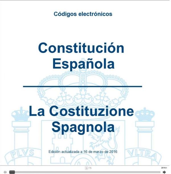 Constitución Española