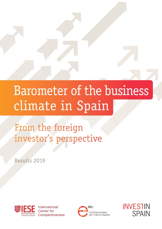 Barometer of the business climate in Spain