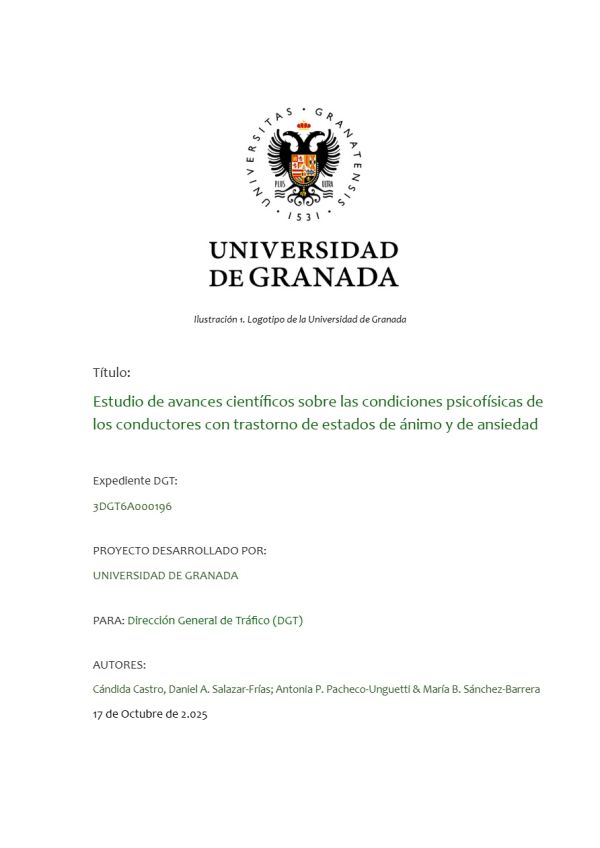 Estudio de avances científicos sobre las condiciones psicofísicas de los conductores con trastorno de estados de ánimo y de ansiedad