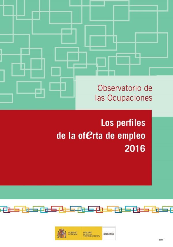 Los perfiles de la oferta de empleo 2016