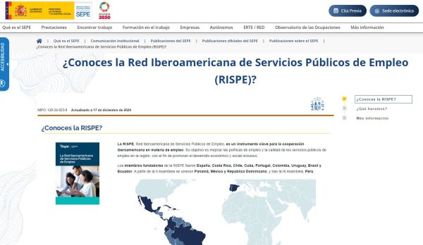 Red Iberoamericana de Servicios Públicos de Empleo