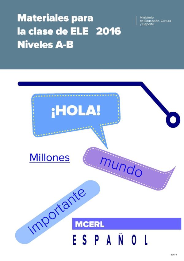 Materiales para la clase de ELE 2016