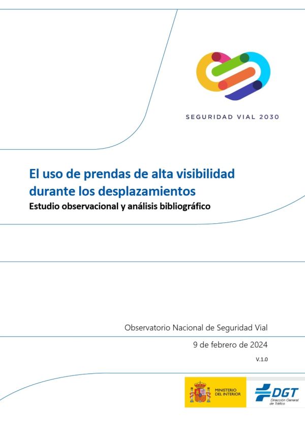 El uso de prendas de alta visibilidad durante los desplazamientos