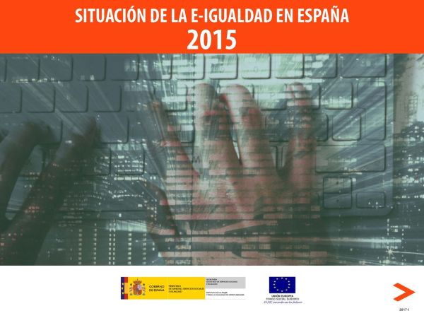 Situación de la e-igualdad en España 2015