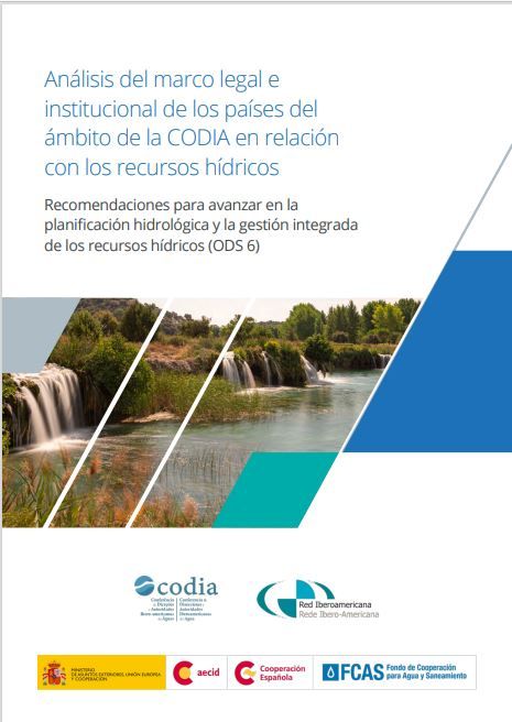 Análisis del marco legal e institucional de los países del ámbito de la CODIA en relación con los recursos hídricos
