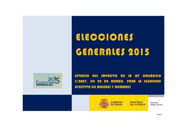 Elecciones generales 2015
