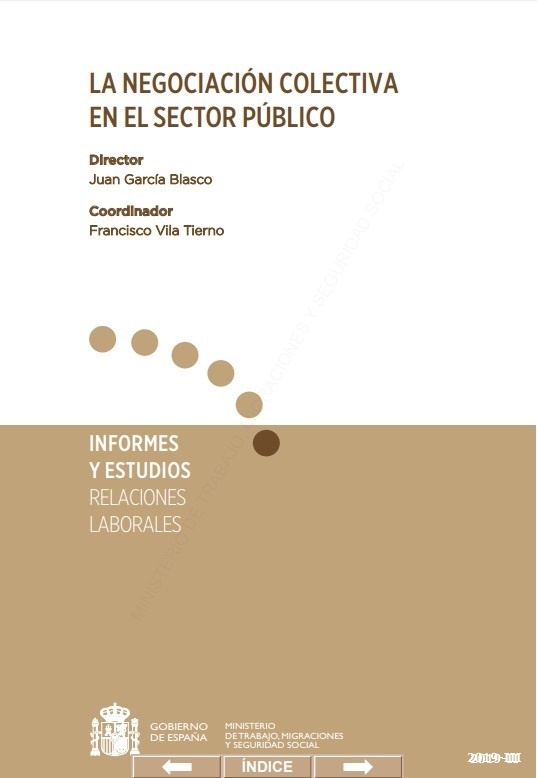 La negociación colectiva en el sector público