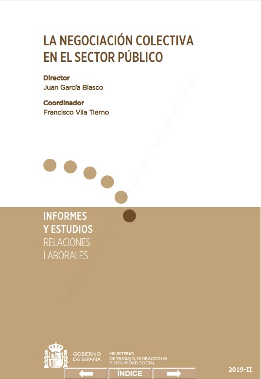 La negociación colectiva en el sector público
