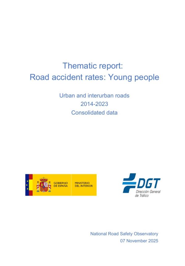 Thematic report. Road accidents rates. Young people