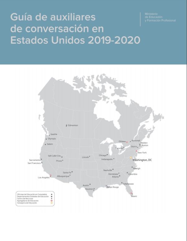Guía de auxiliares de conversación en Estados Unidos