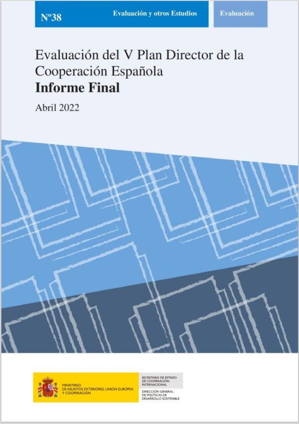 Evaluación del V Plan Director de la Cooperación Española