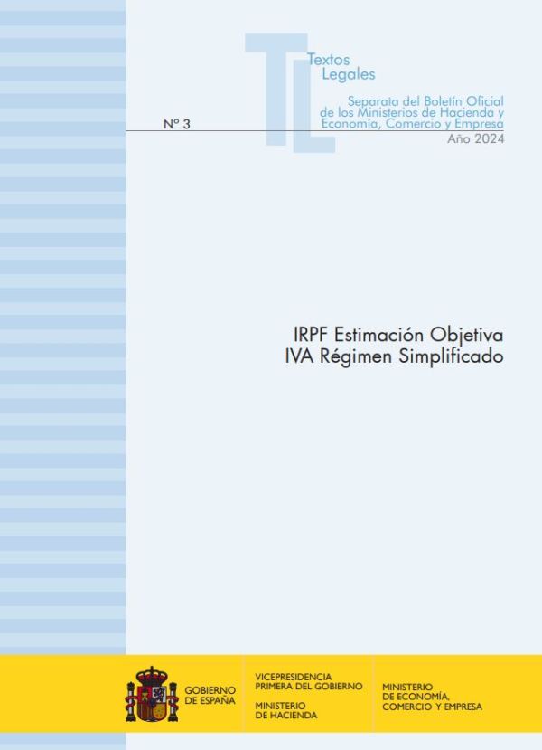 IRPF, estimación objetiva, IVA, régimen simplificado