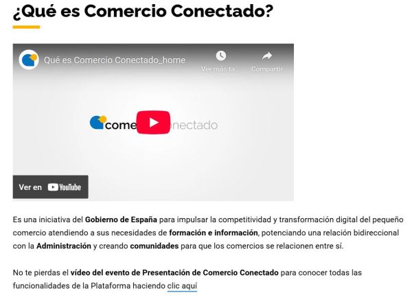 Comercio conectado