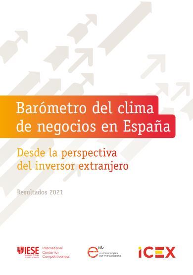 Barómetro del clima de negocios en España