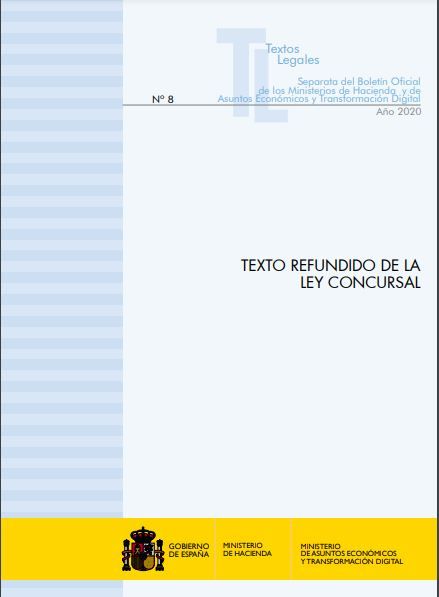 Texto refundido de la Ley concursal