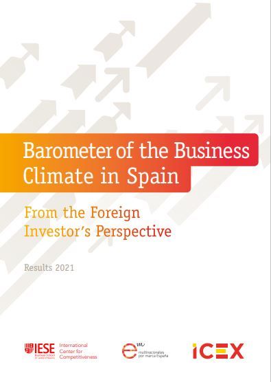 Barometer of the business climate in Spain
