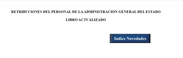 Retribuciones del personal de la Administración General del Estado