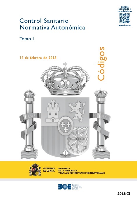 Código del control sanitario. Normativa autonómica
