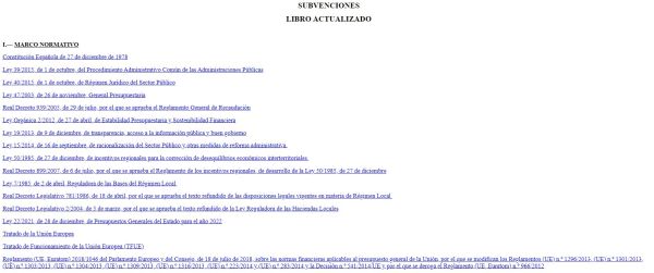 Subvenciones