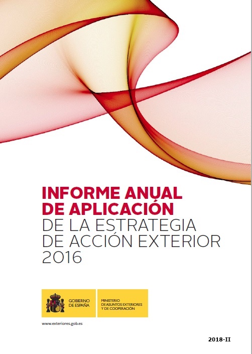 Informe anual de aplicación de la estrategia de acción exterior 2016