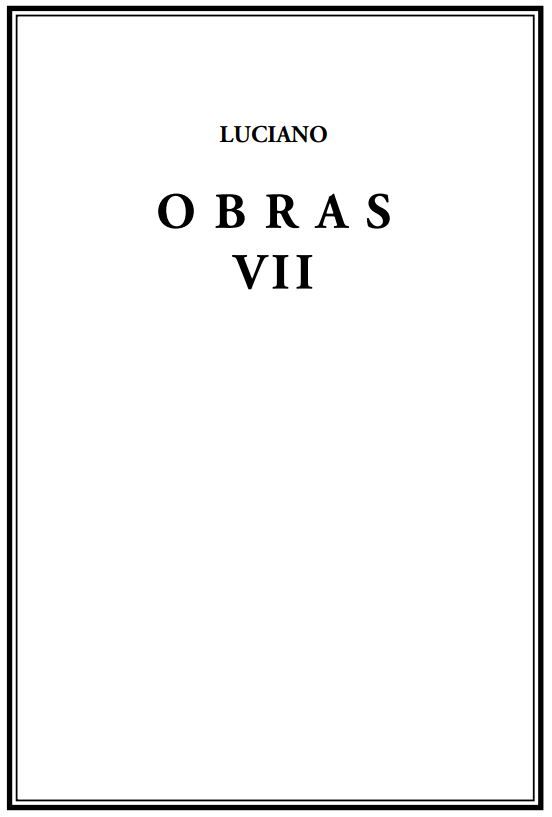 Obras. Volumen VII