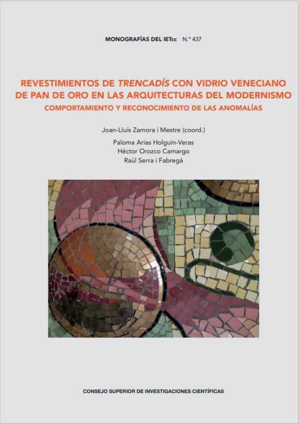 Revestimientos de trencadís con vidrio veneciano de pan de oro en la arquitectura del modernismo
