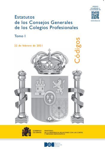 Estatutos consejos generales de colegios profesionales