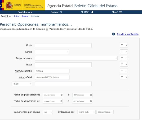 Autoridades y personal
